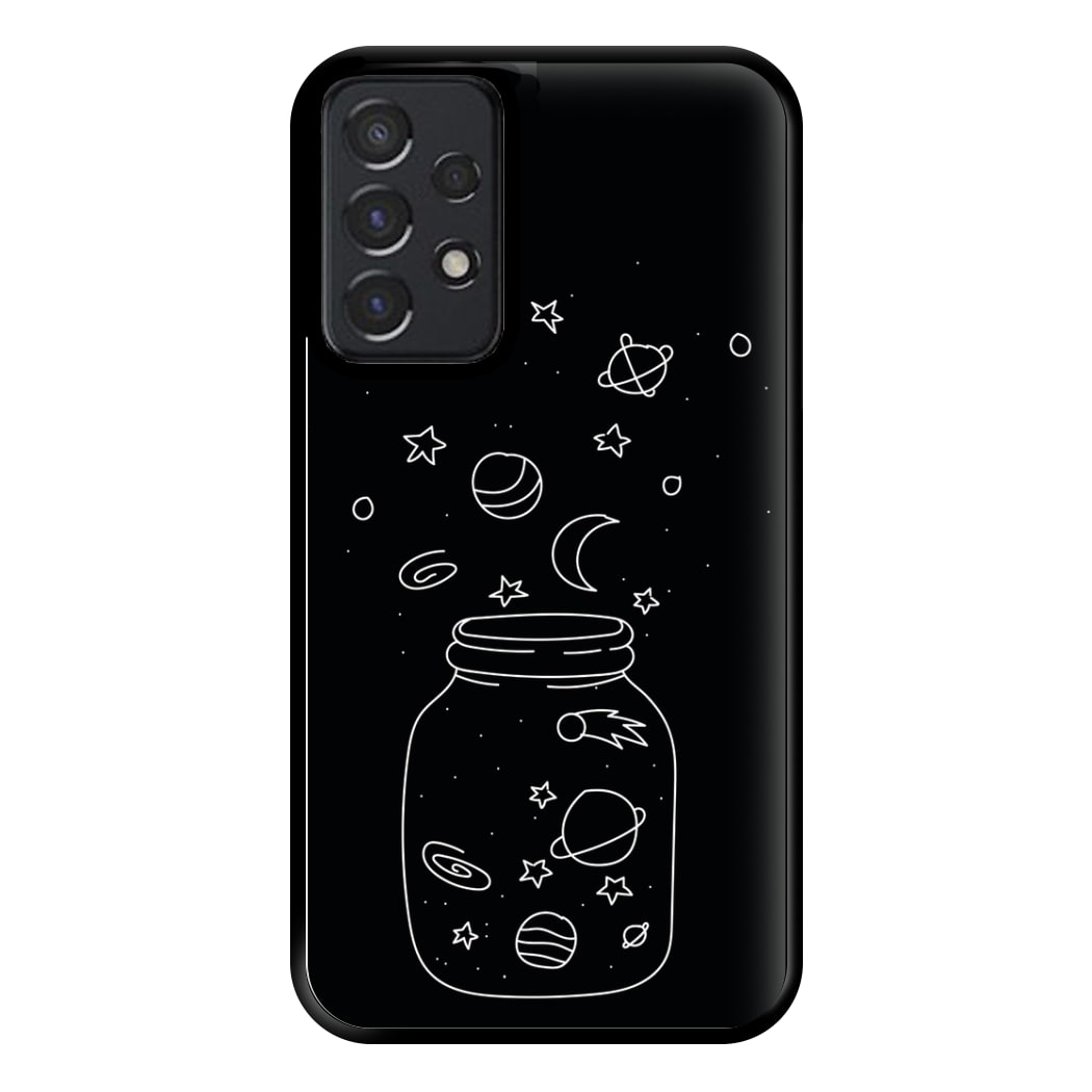 Space Jar Phone Case for Galaxy A52 / A52s