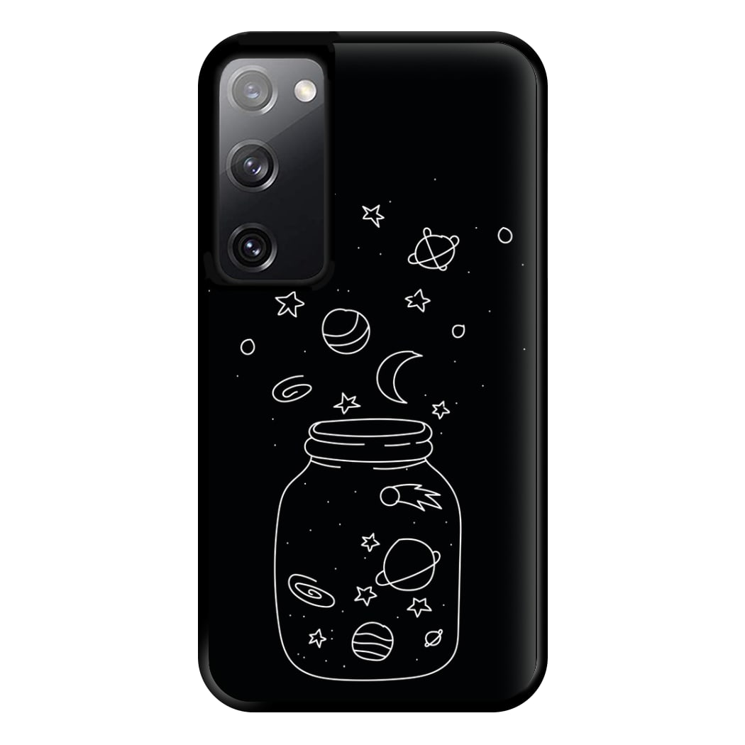 Space Jar Phone Case for Galaxy S20