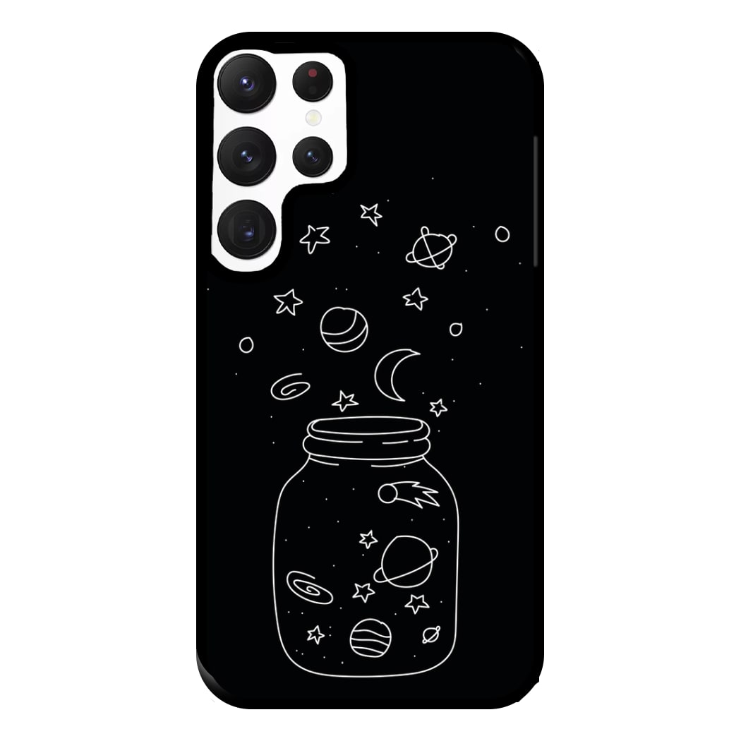 Space Jar Phone Case for Galaxy S22 Ultra
