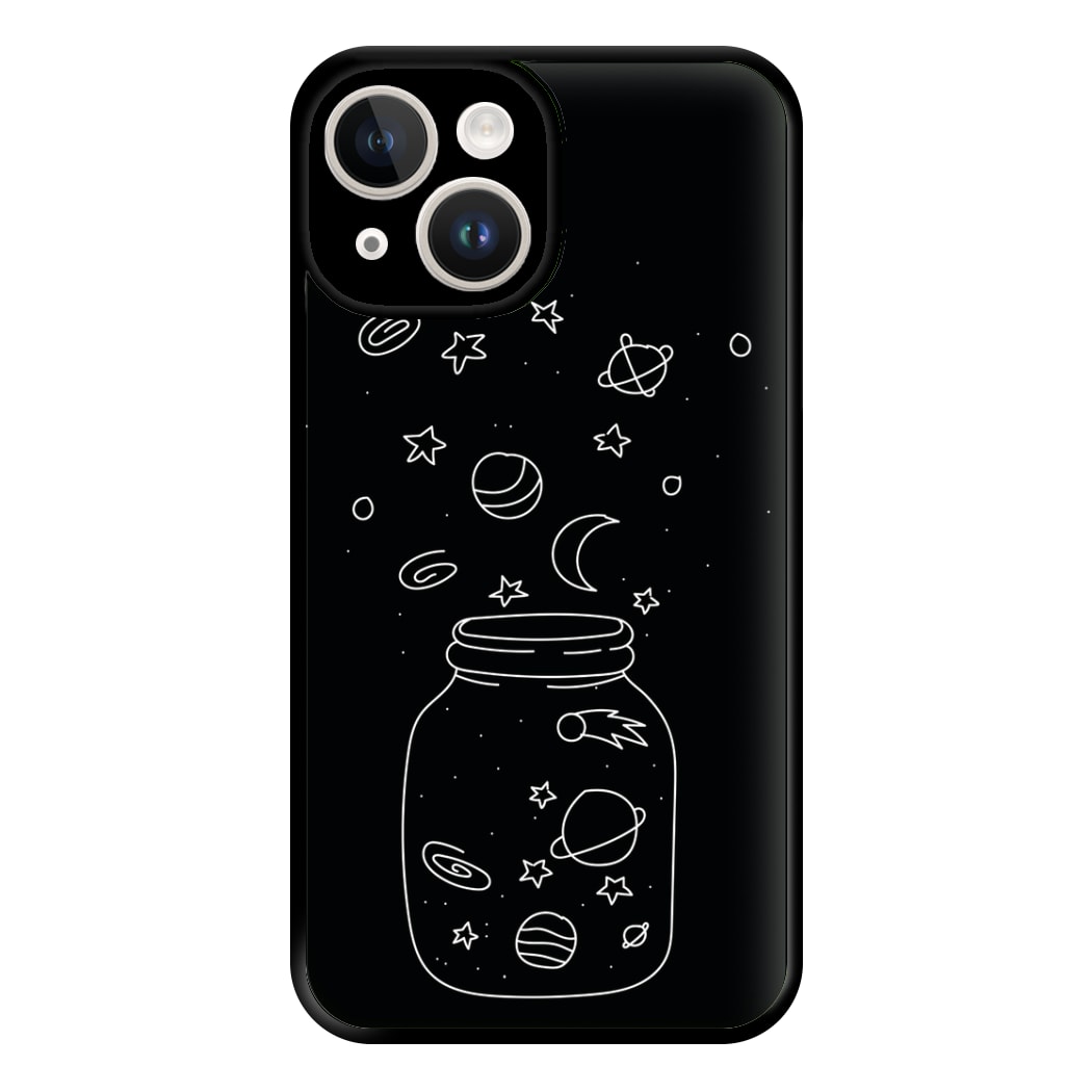 Space Jar Phone Case for iPhone 14