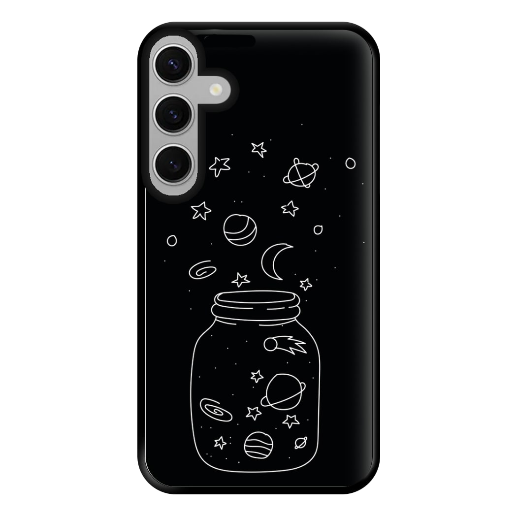 Space Jar Phone Case for Galaxy S24FE