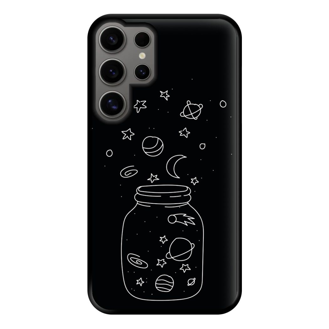Space Jar Phone Case for Galaxy S24 Ultra