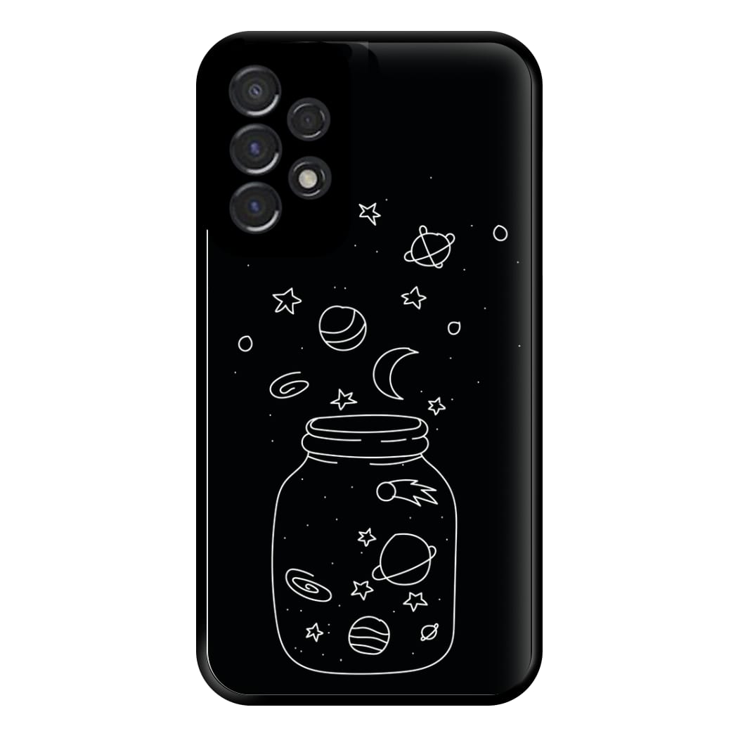 Space Jar Phone Case for Galaxy A53