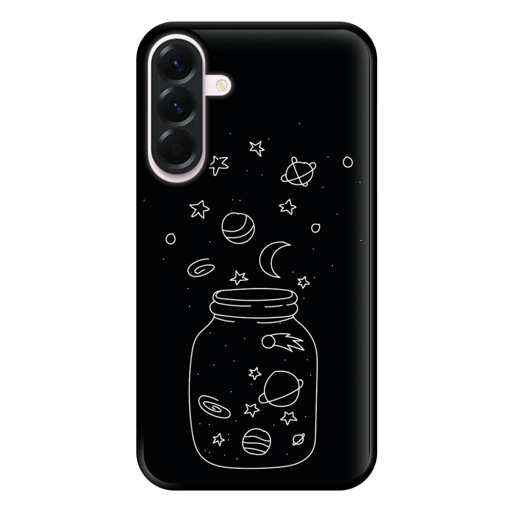 Space Jar Phone Case for Galaxy A36