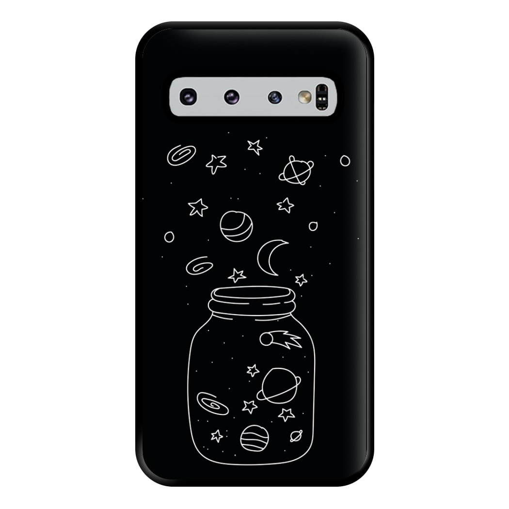 Space Jar Phone Case for Galaxy S10 Plus