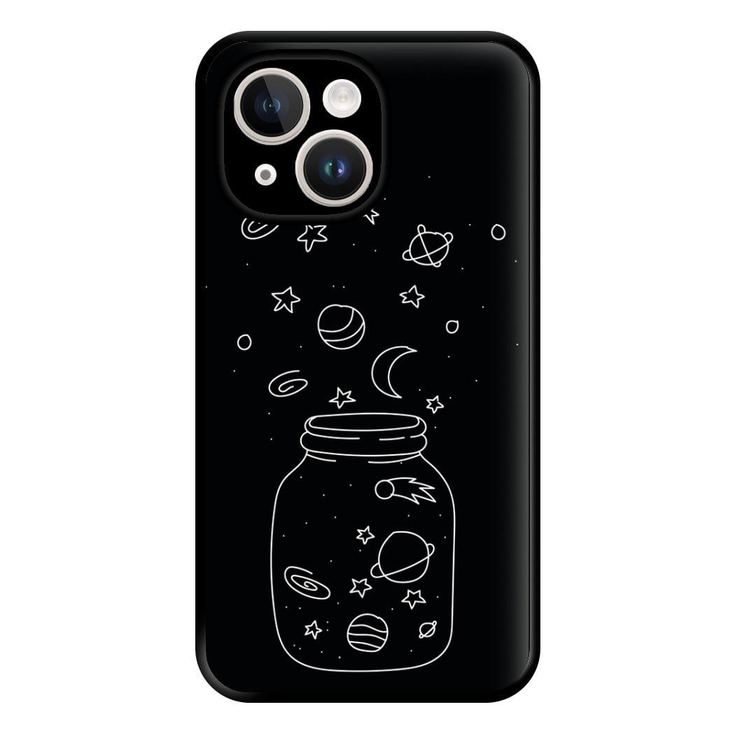 Space Jar Phone Case for iPhone 14 Plus