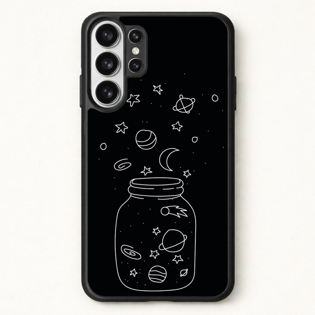 Space Jar Phone Case for Galaxy S26 Ultra