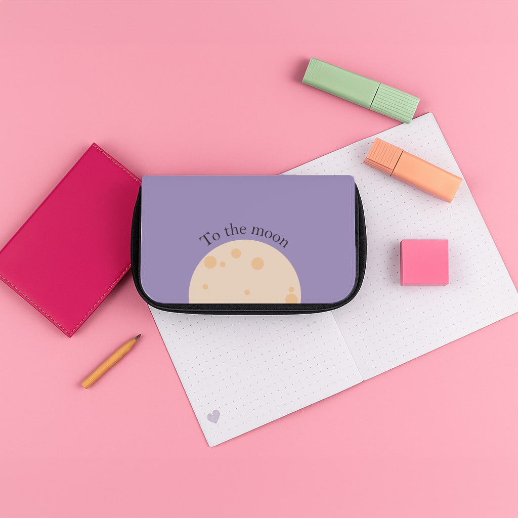 To The Moon And Back Pencil Case