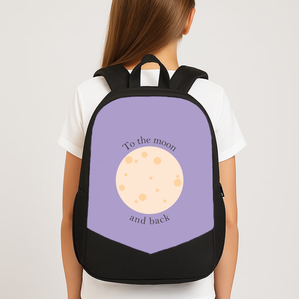 To The Moon And Back Backpack