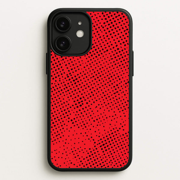 Red Comic Pattern Phone Case - iPhone 11 / Standard