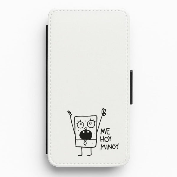 Doodlebob Me Hoy Minoy Flip / Wallet Phone Case
