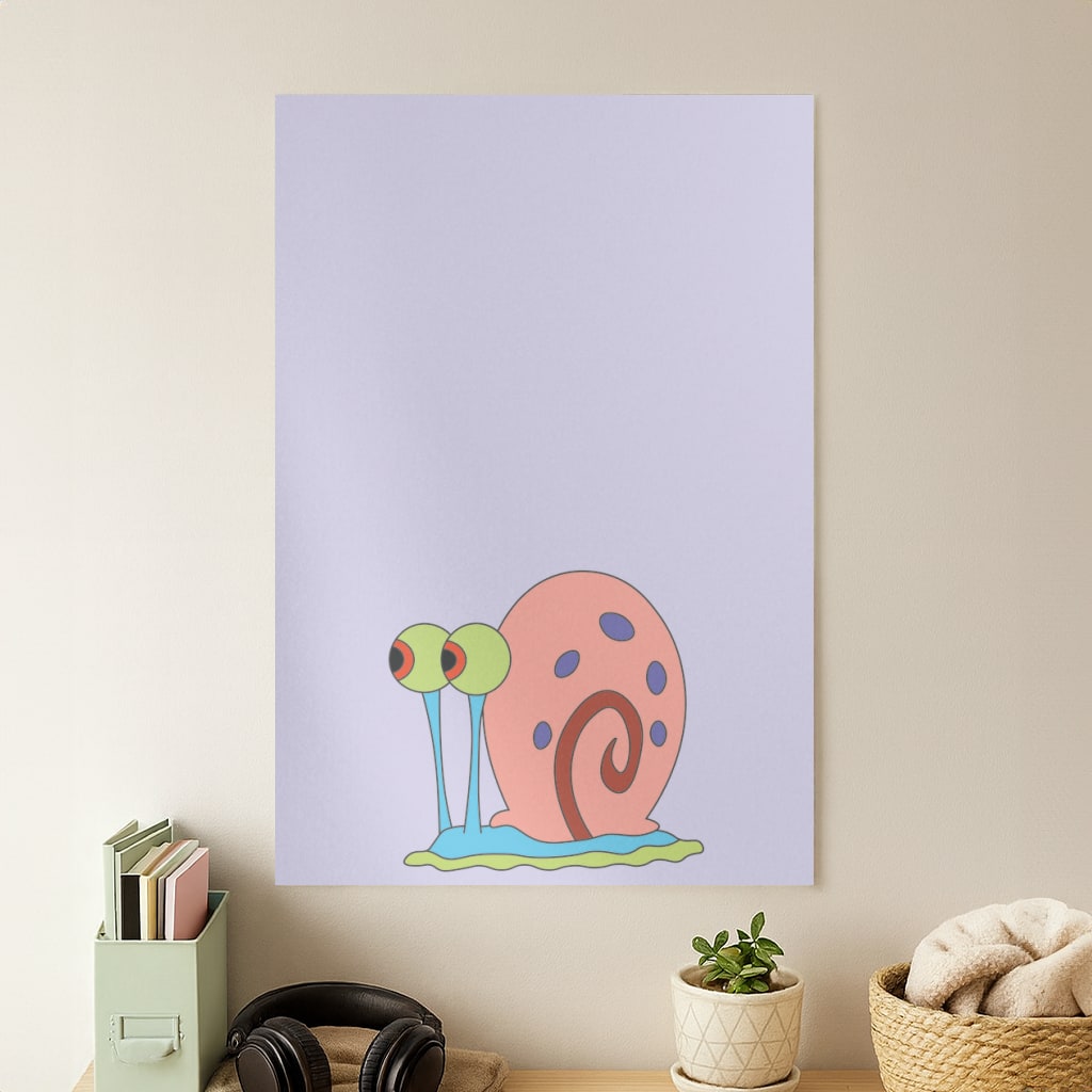 Gary The Snail Poster
