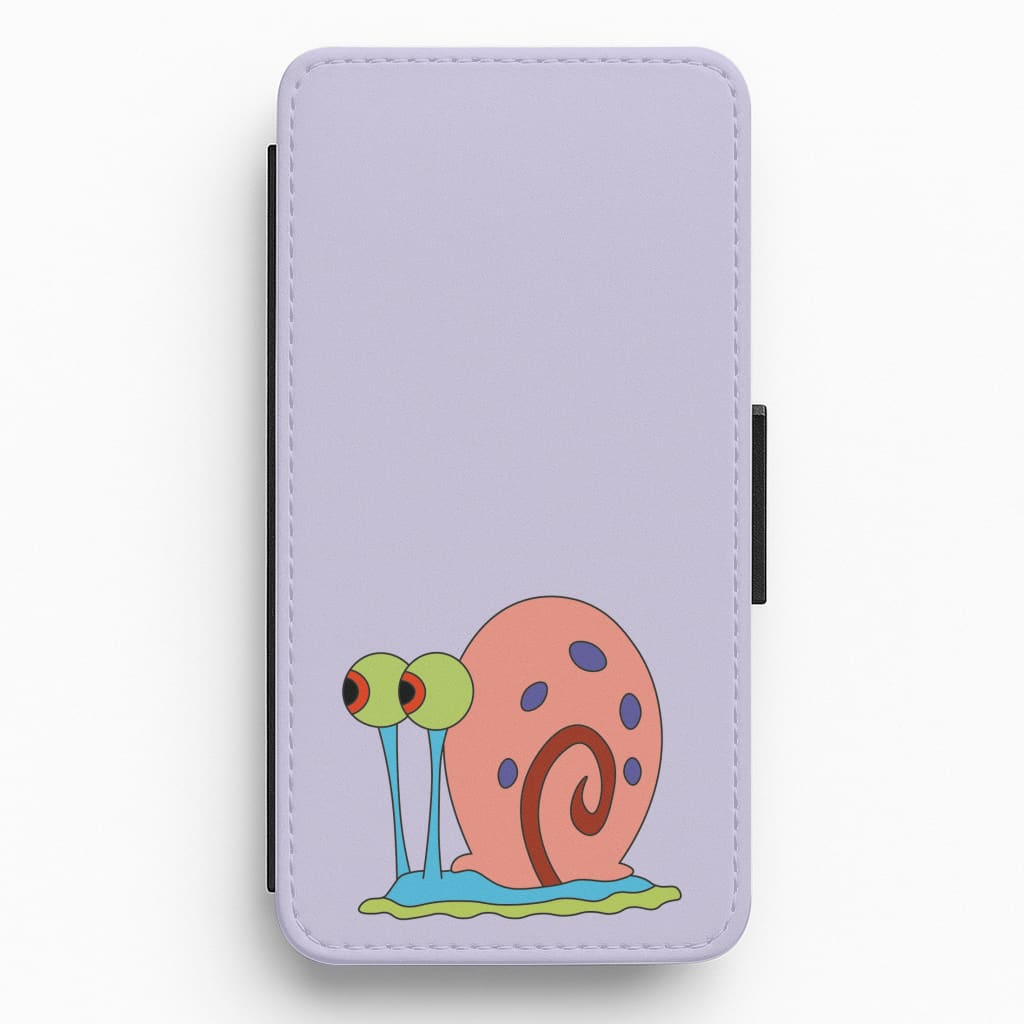 Gary The Snail Flip / Wallet Phone Case