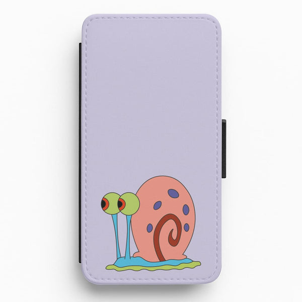 Gary The Snail Flip / Wallet Phone Case