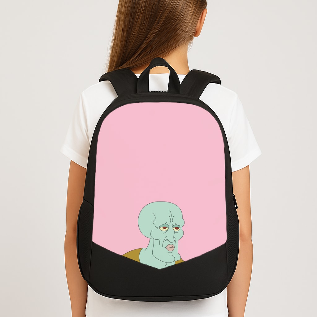 Muscly Squidward Backpack