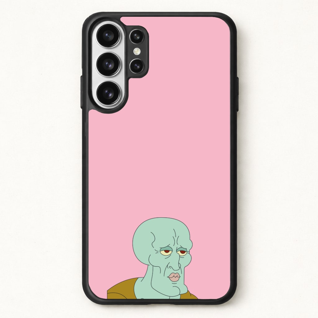 Muscly Squidward Phone Case for Galaxy S26 Ultra