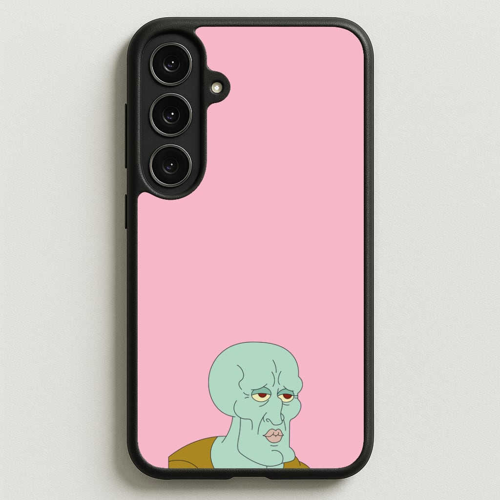 Muscly Squidward Phone Case for Galaxy S25FE