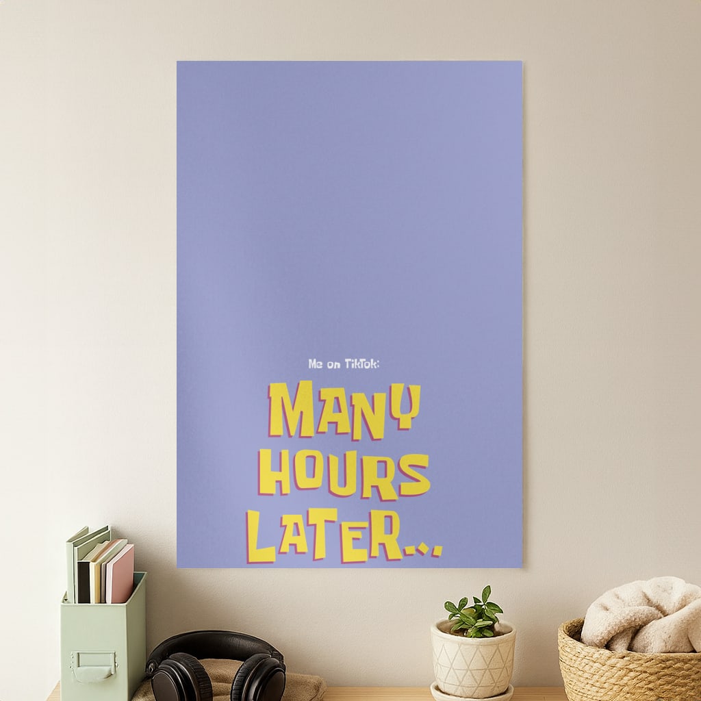 Many Hours Later Poster