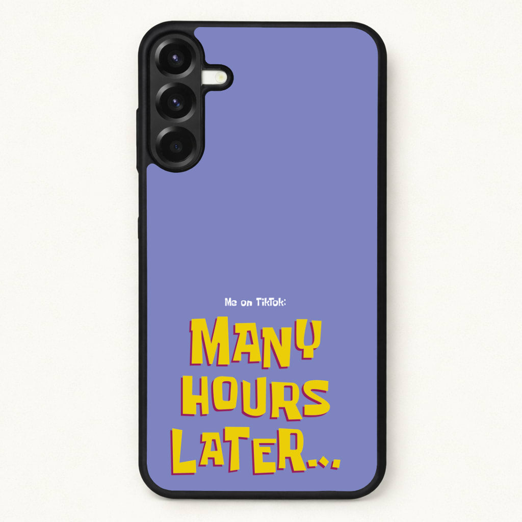 Many Hours Later Phone Case for Galaxy A37