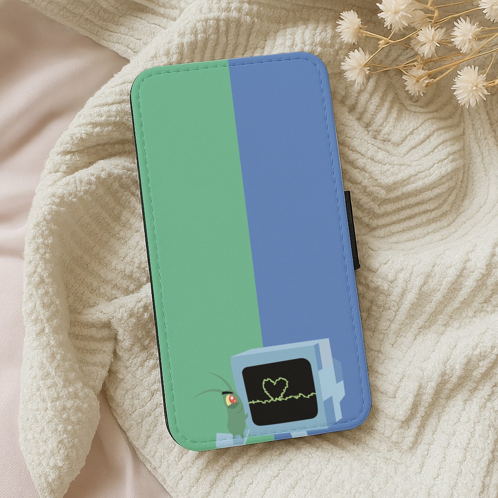 Plankton And Karen Wallet Phone Case