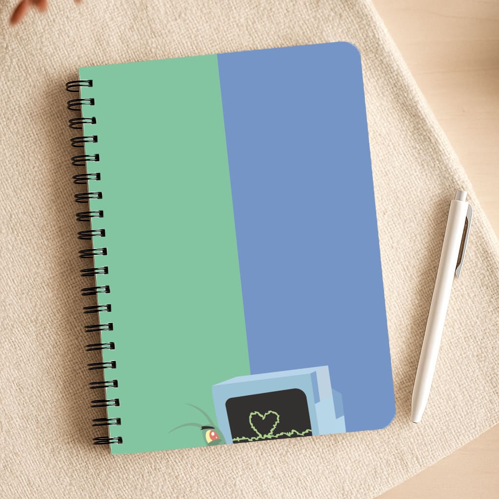 Plankton And Karen Notepad