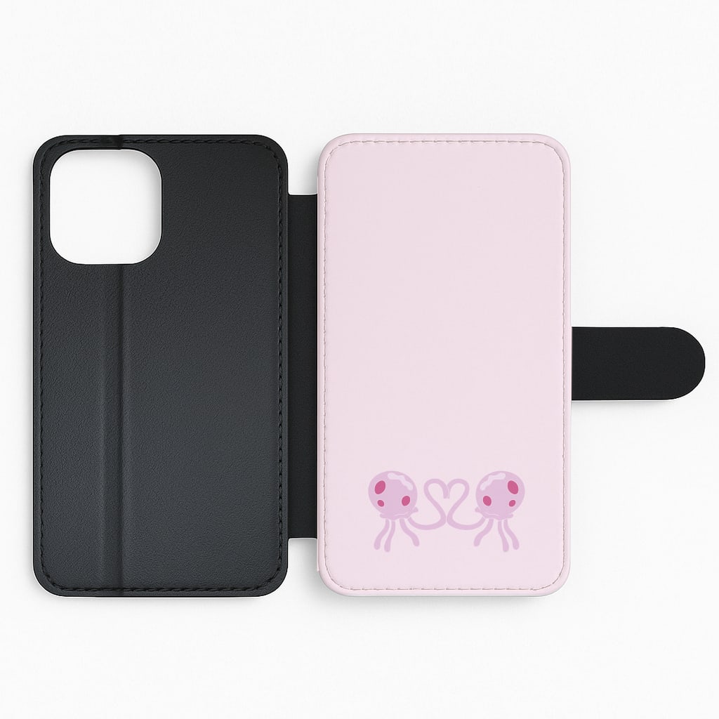 Love Heart Flip Phone Case