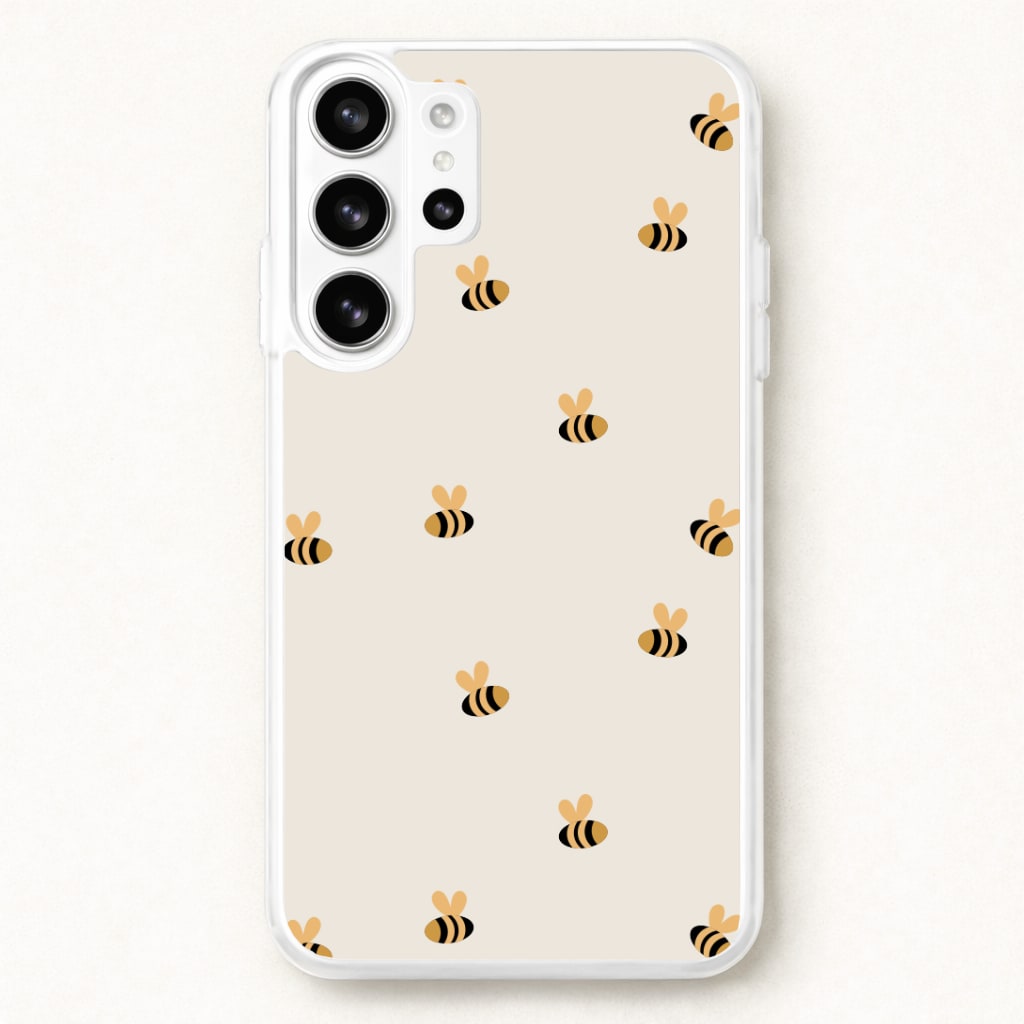 Spring Bee Pattern Phone Case for Galaxy S26 Ultra