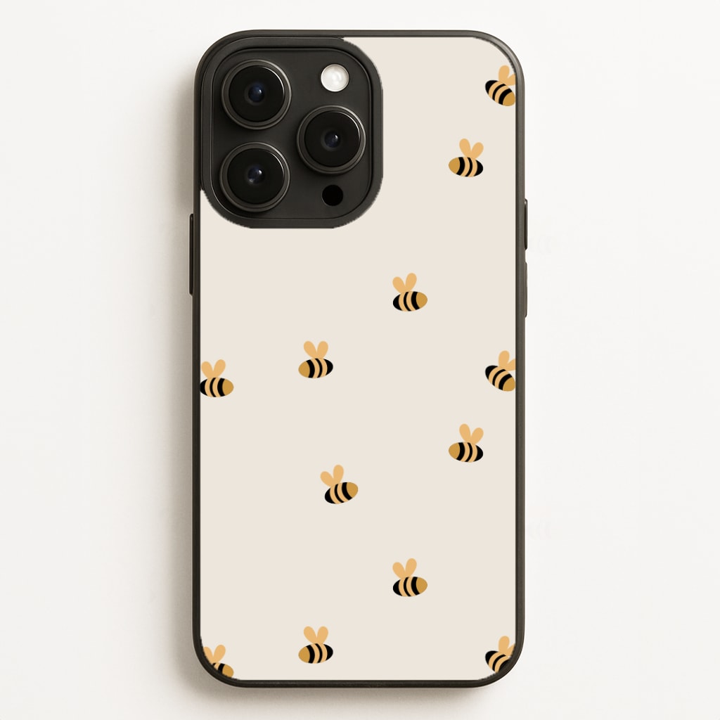 Spring Bee Pattern Phone Case