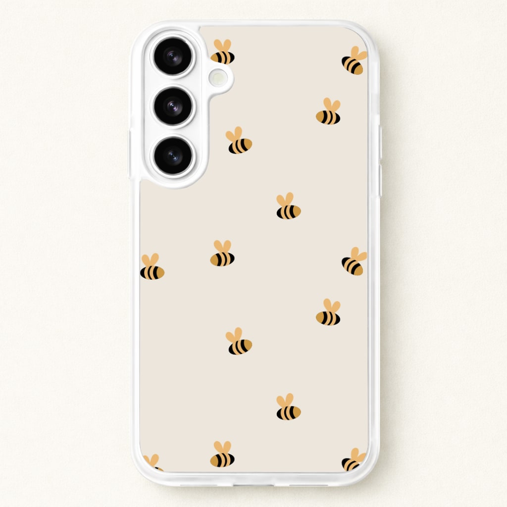 Spring Bee Pattern Phone Case for Galaxy S26