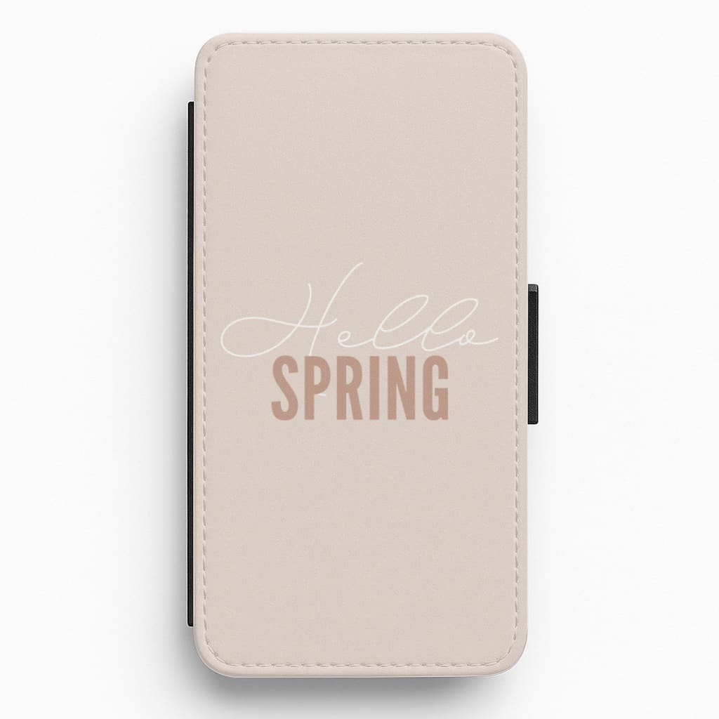 Hello Spring Flip / Wallet Phone Case