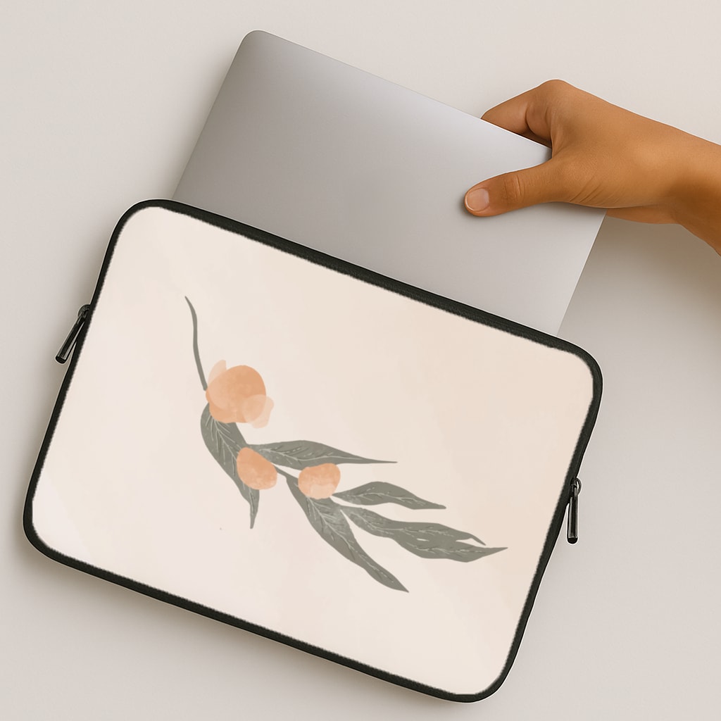 Spring Peaches MacBook Case