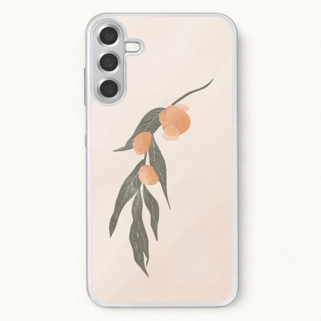 Spring Peaches Phone Case for Galaxy A17