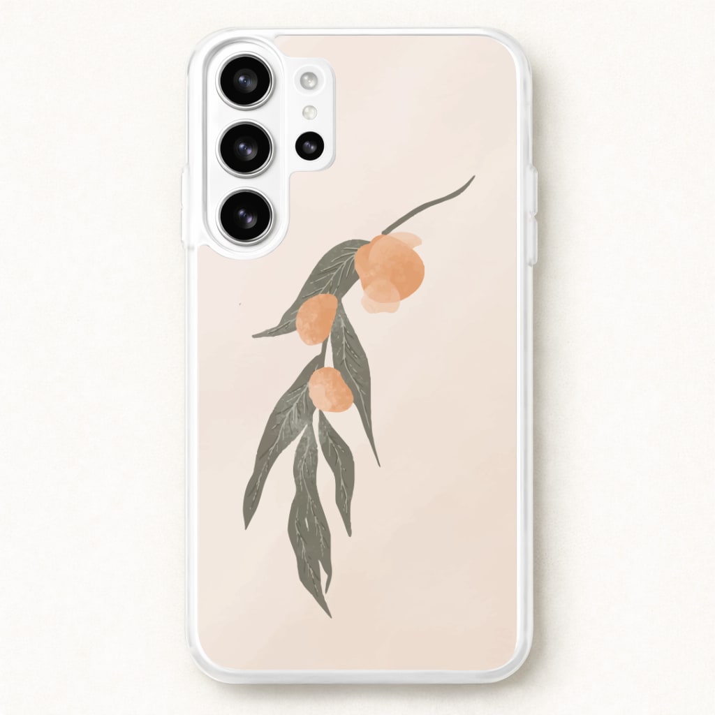 Spring Peaches Phone Case for Galaxy S26 Ultra