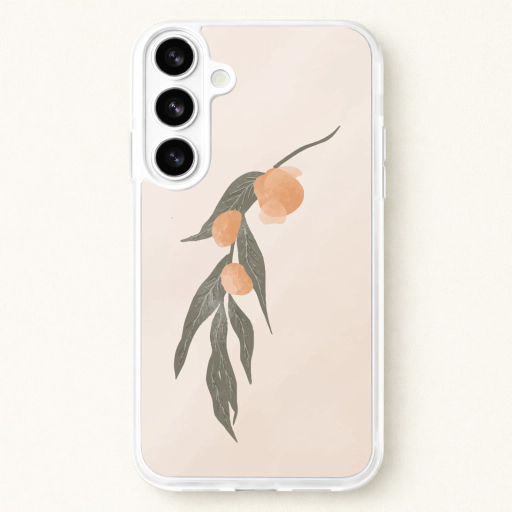 Spring Peaches Phone Case for Galaxy S26