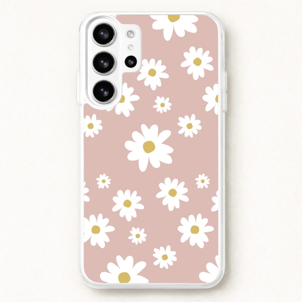 Spring Daisy Pattern Phone Case for Galaxy S26 Ultra