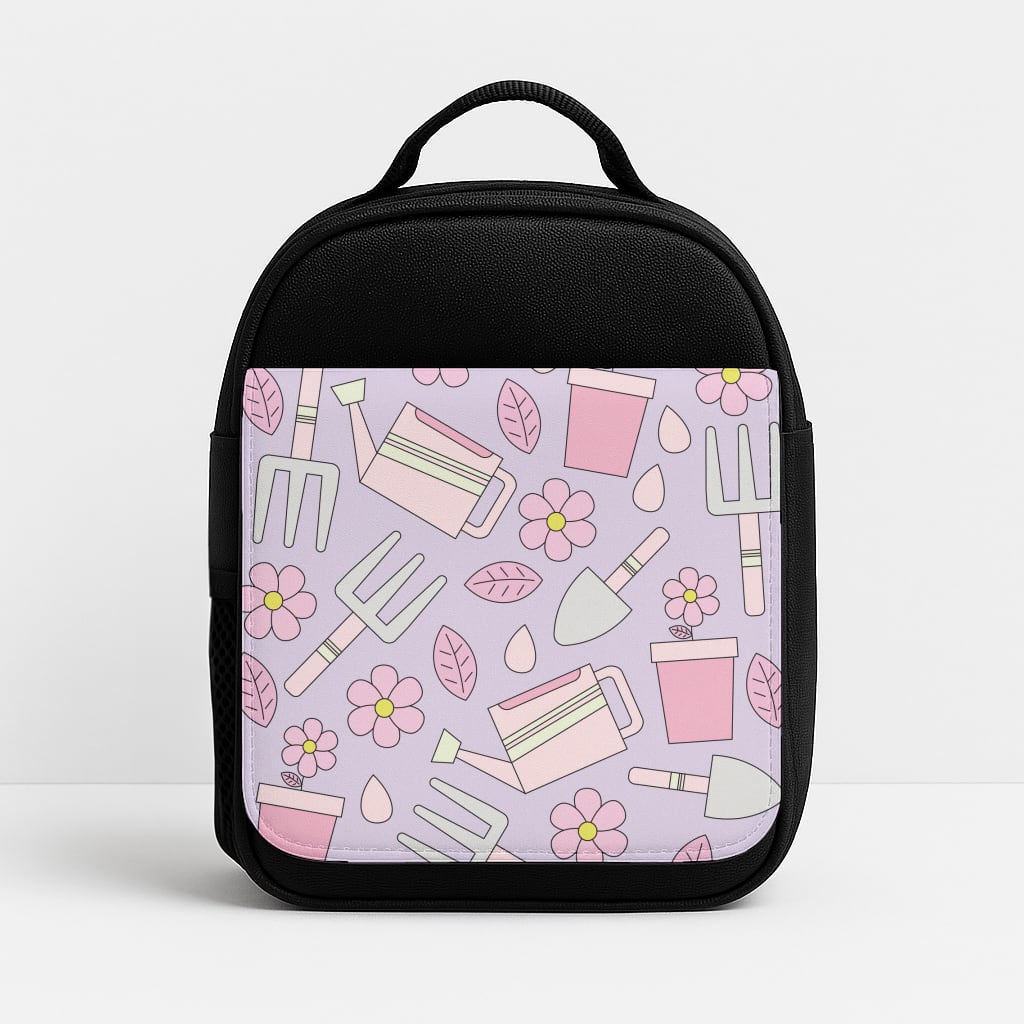 Gardening Tools - Spring Patterns Insulated Lunchbox
