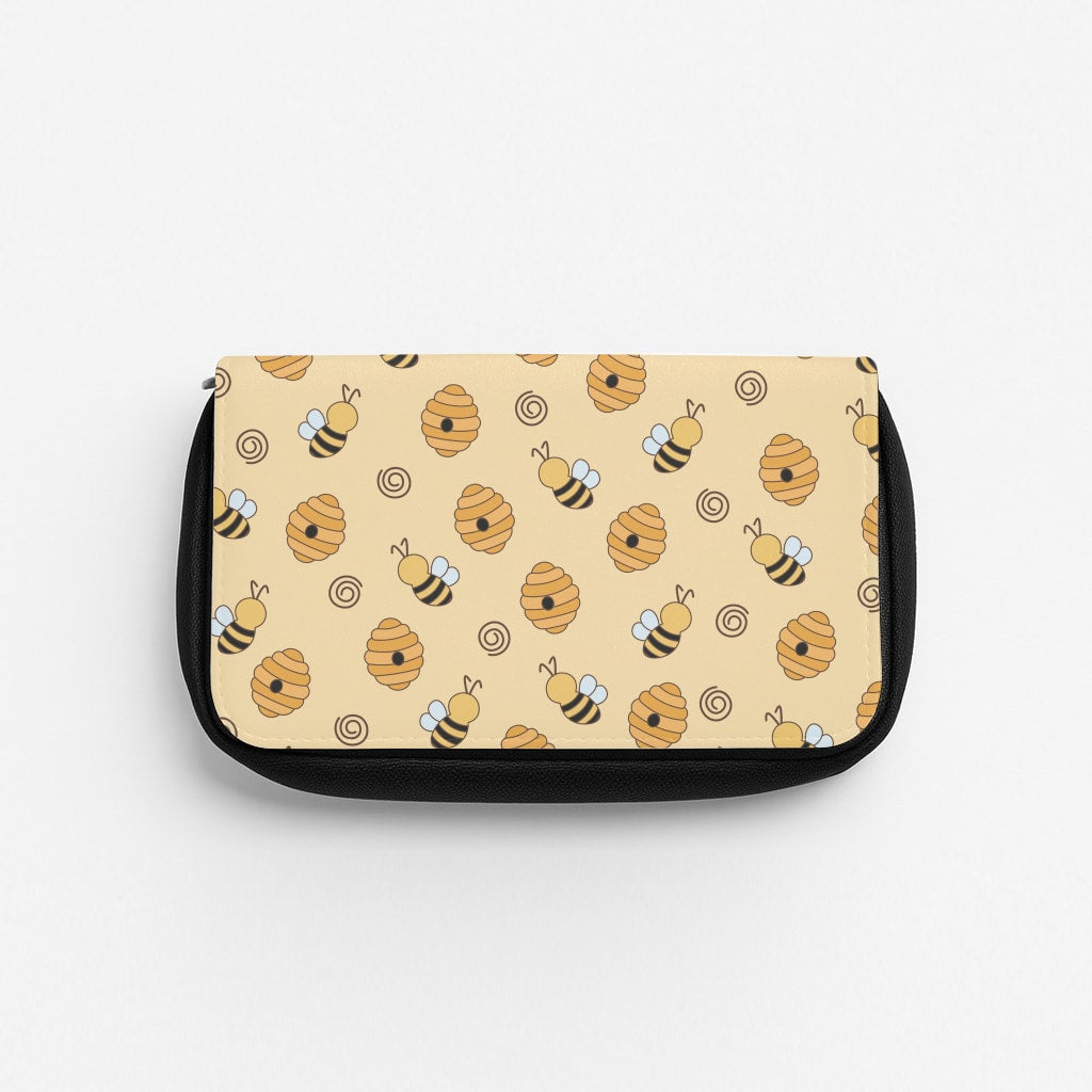 Honey Bees - Spring Patterns Pencil Case