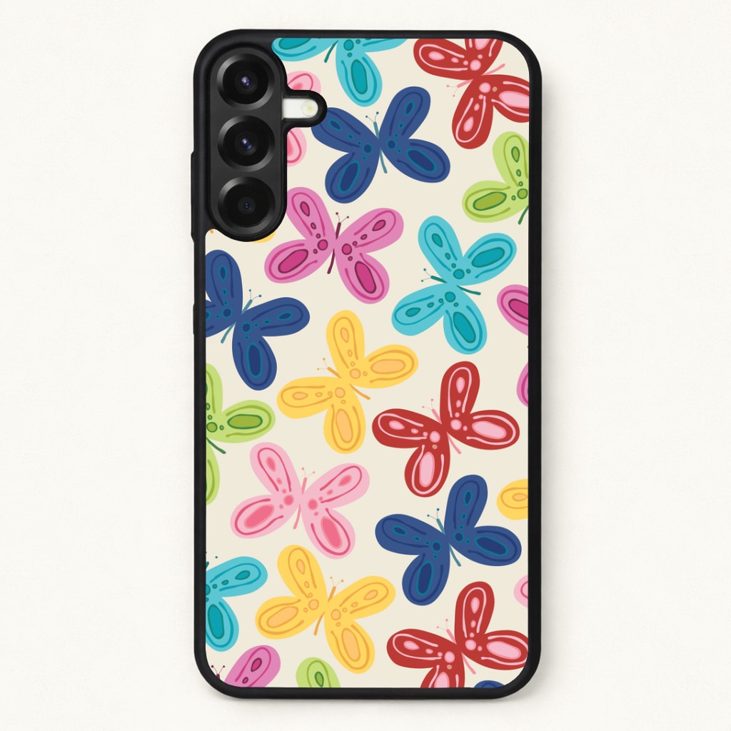 Butterflies - Spring Patterns Phone Case for Galaxy A37