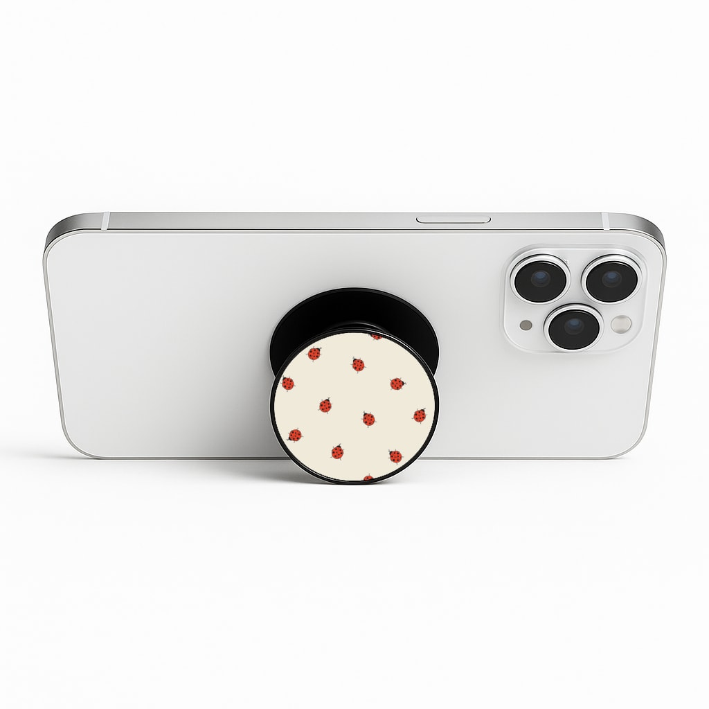 Ladybirds - Spring Patterns Phone Stand