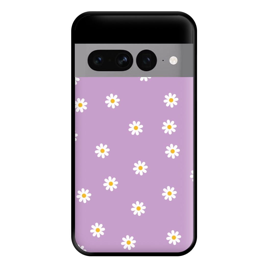Purple Daisies Phone Case for Google Pixel 7 Pro