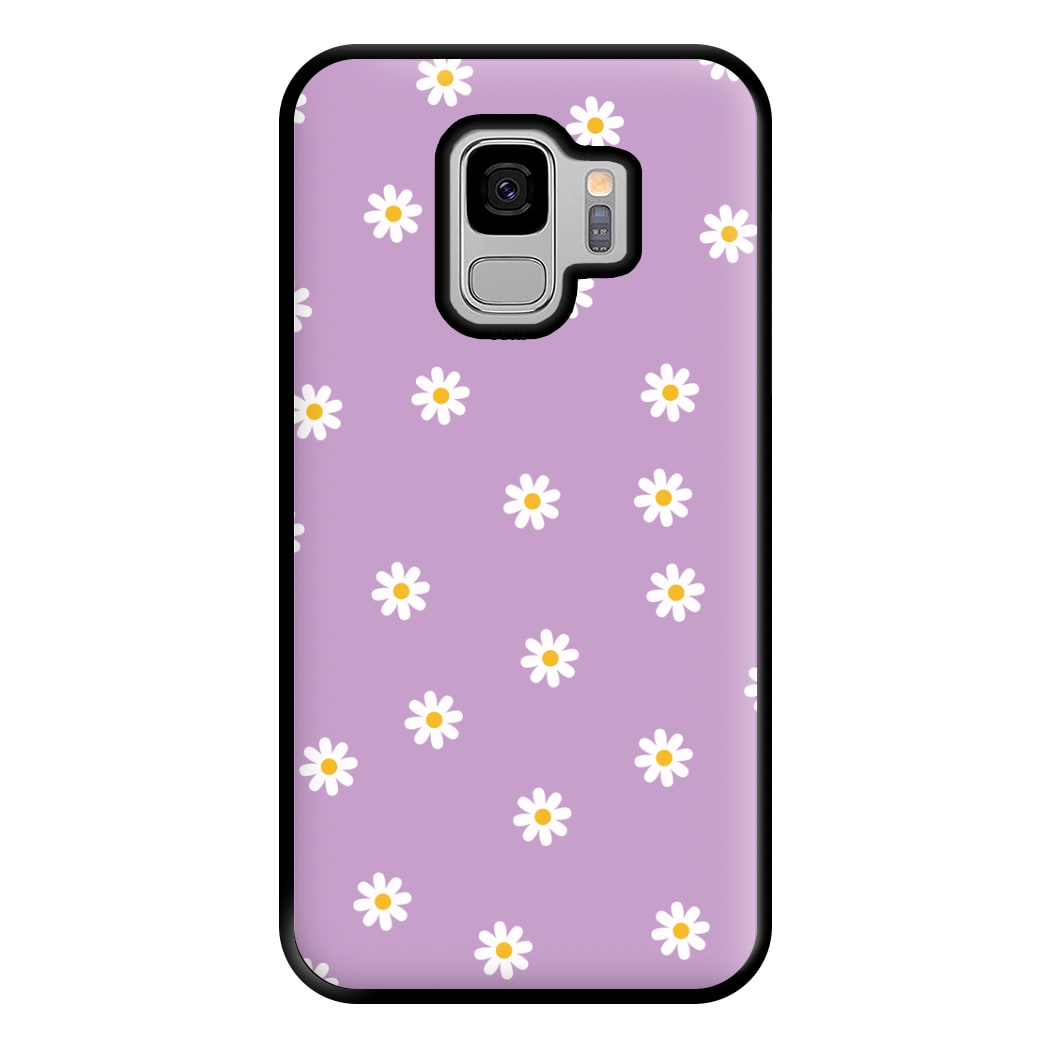 Purple Daisies Phone Case for Galaxy S9 Plus