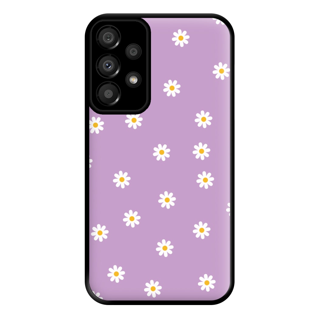 Purple Daisies Phone Case for Galaxy A33