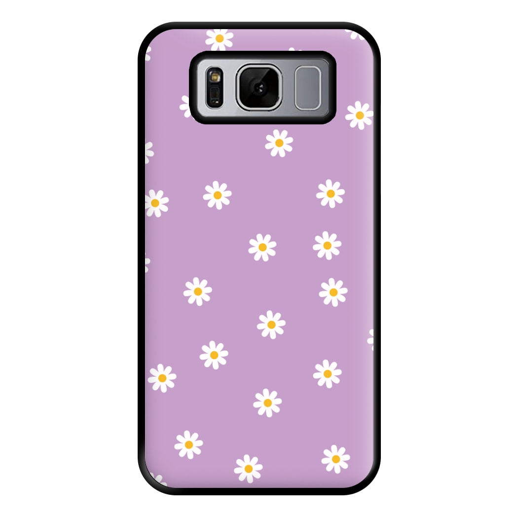 Purple Daisies Phone Case for Galaxy S8 Plus
