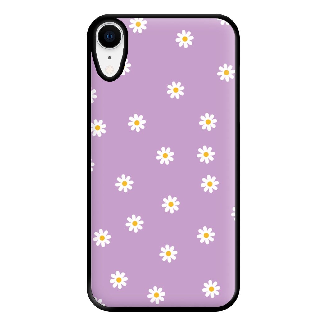 Purple Daisies Phone Case for iPhone XR