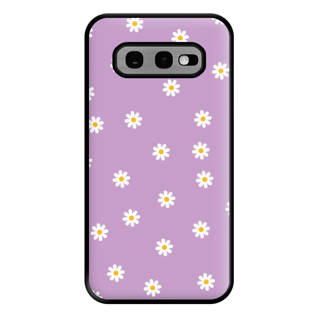 Purple Daisies Phone Case for Galaxy S10e
