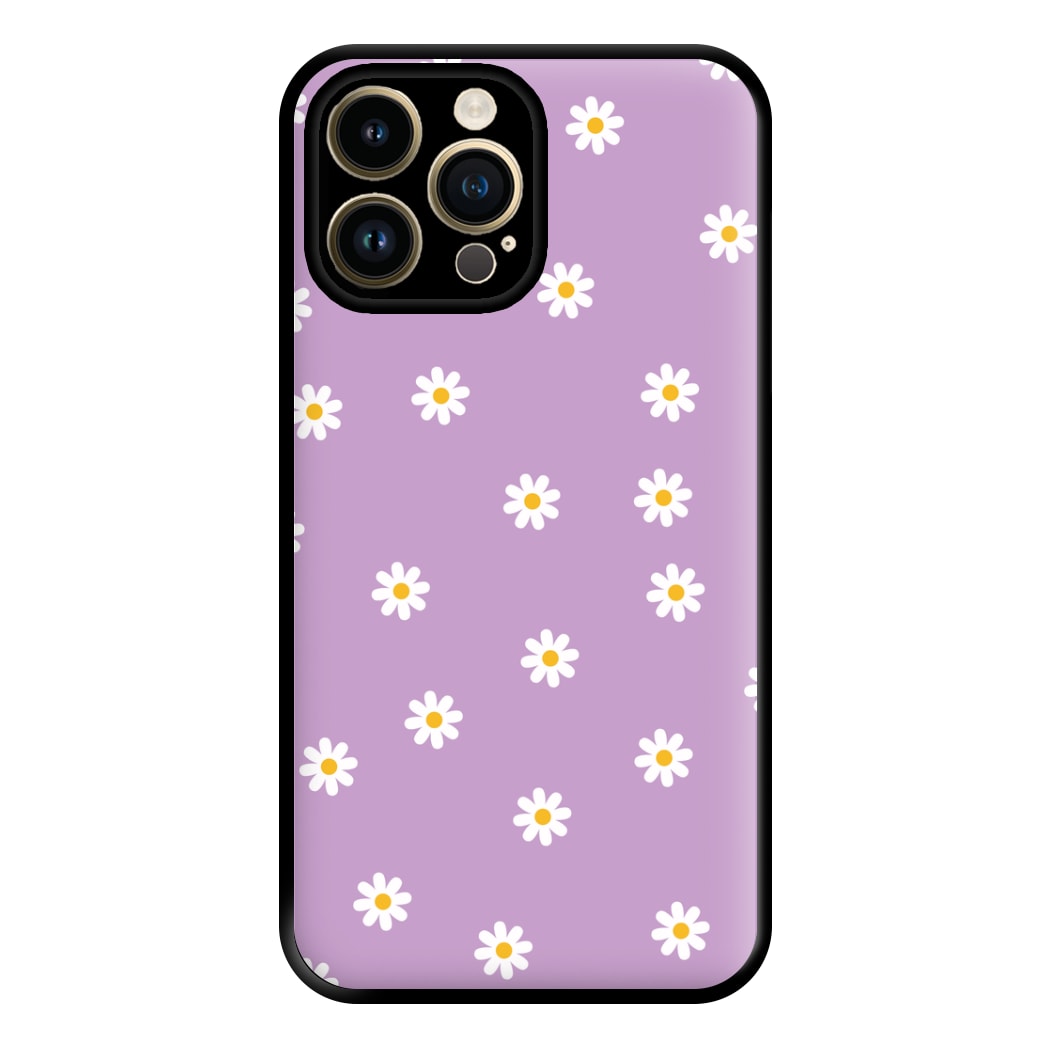 Purple Daisies Phone Case for iPhone 14 Pro Max