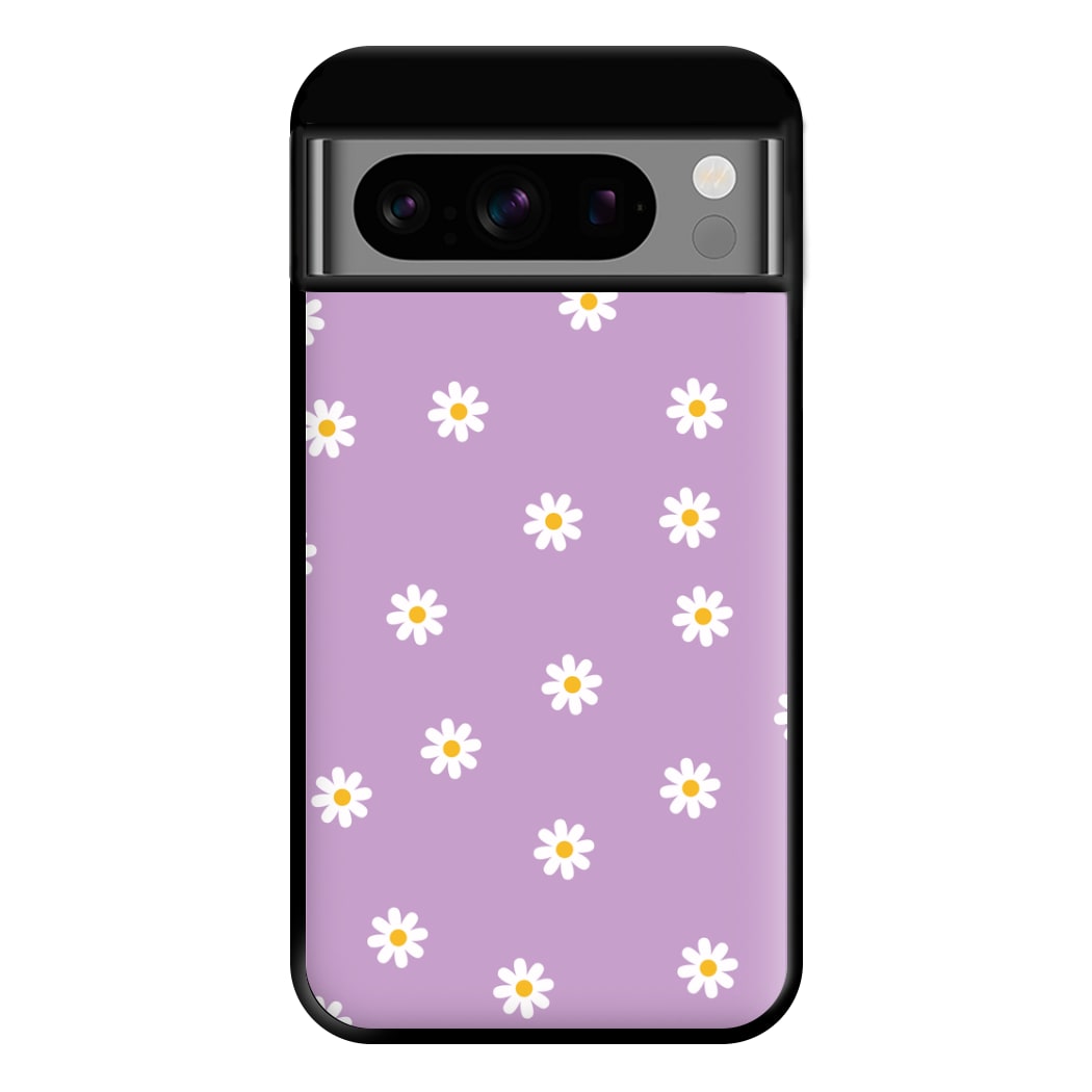 Purple Daisies Phone Case for Google Pixel 8 Pro