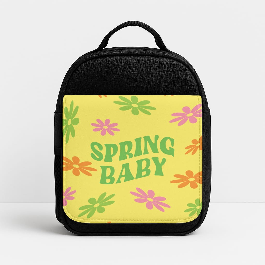 Spring Baby Retro Pattern Lunchbox