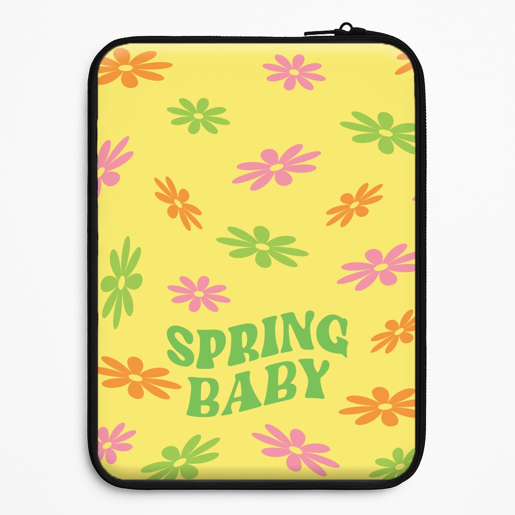 Spring Baby Retro Pattern Universal Laptop Sleeve
