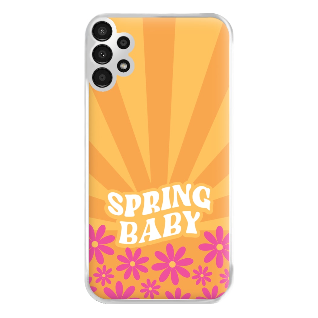 Spring Baby Retro Phone Case for Galaxy A13